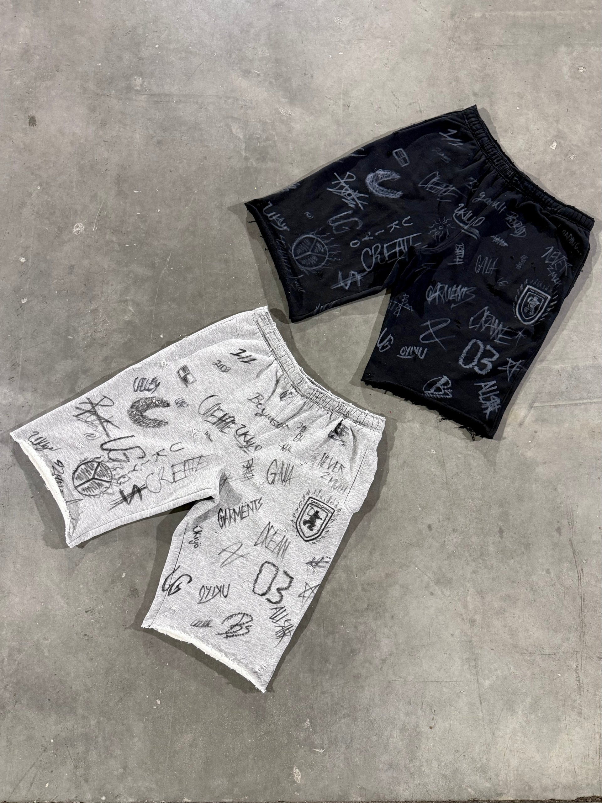 Graffiti Skater Sweatshorts